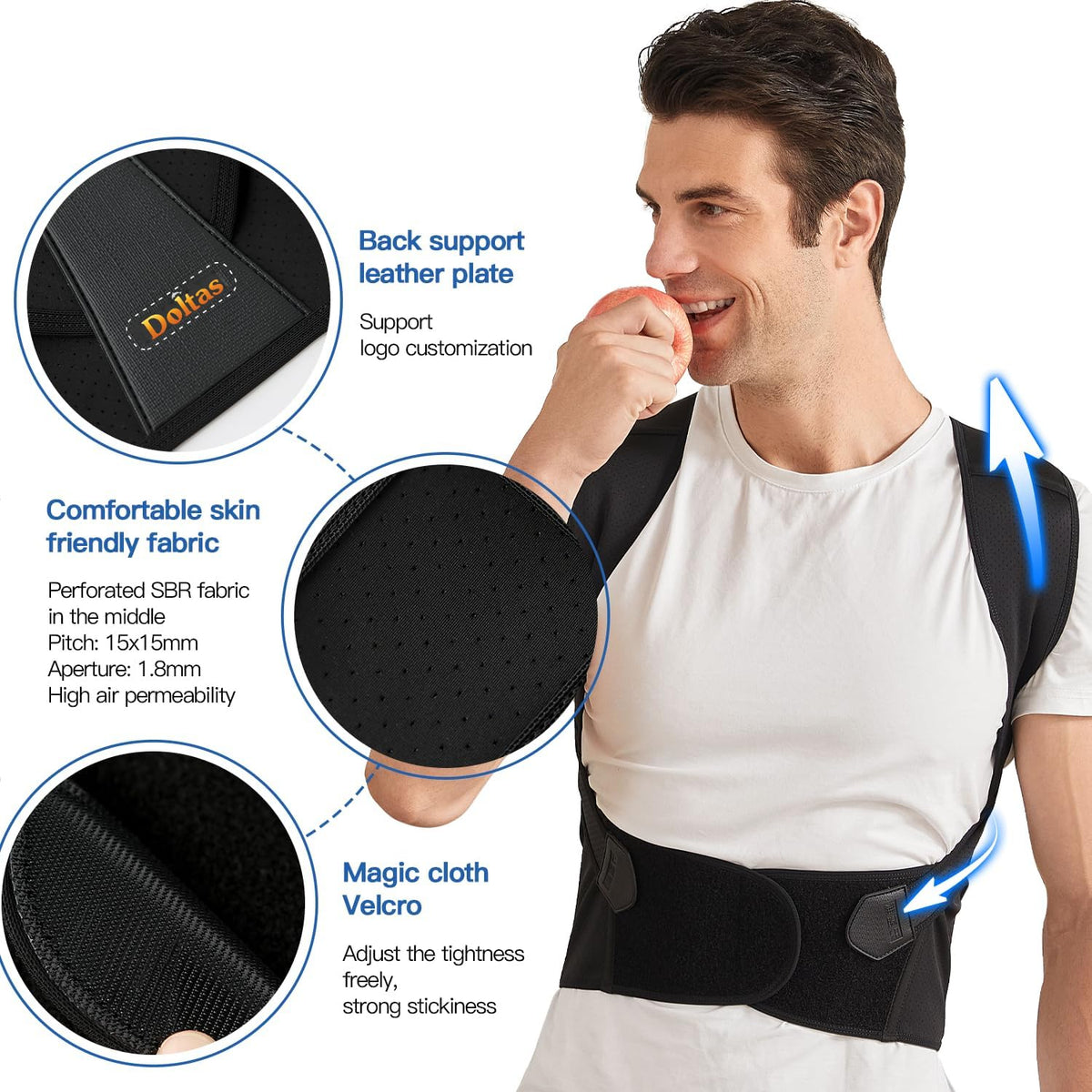 PRATICEGYMS™ Poster Corrector Belt